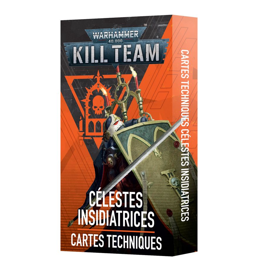 Kill Team: Célestes Insidiatrices – Cartes Techniques
