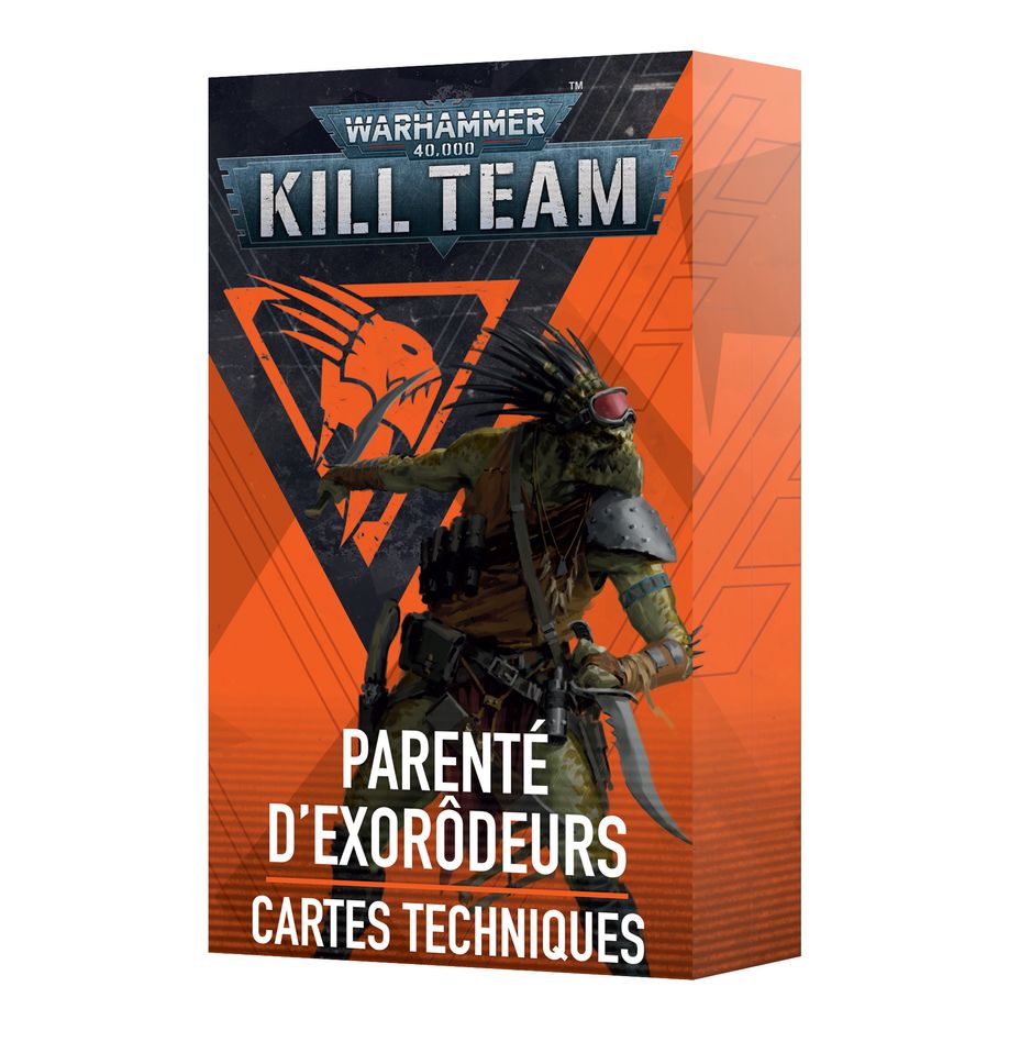 Kill Team: Parenté d'Exorôdeurs – Cartes Techniques - flash vidéo