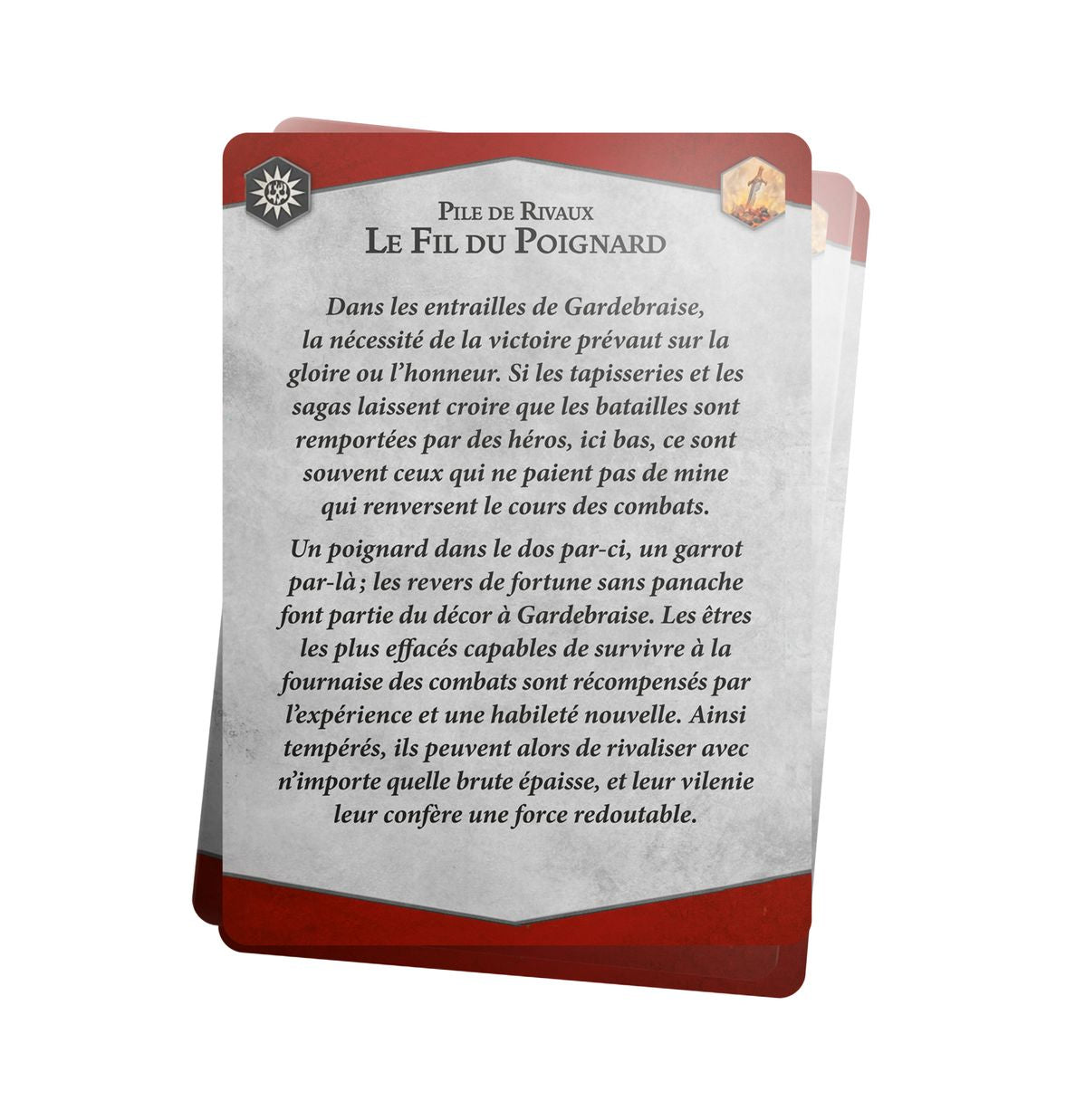 Pile de Rivaux Le Fil du Poignard - flash vidéo