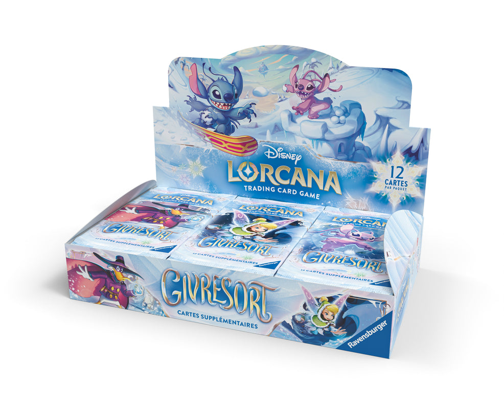 Disney Lorcana JCC : Givresort - Display de Boosters (24 Boosters)