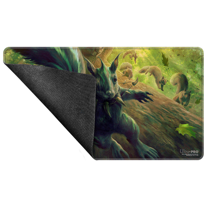 Ultra Pro - Magic: The Gathering - Commander Series - Fan Vote 1 - Tapis de jeu à bord cousu Grande-Dent