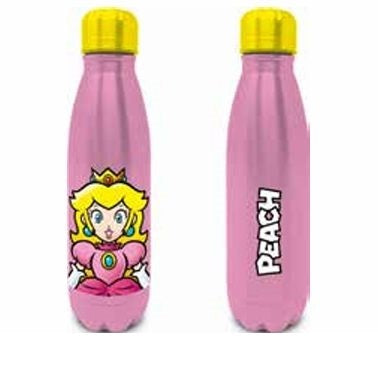 Nintendo - Super Mario - Bouteille d'eau en métal "Peach" 540ml
