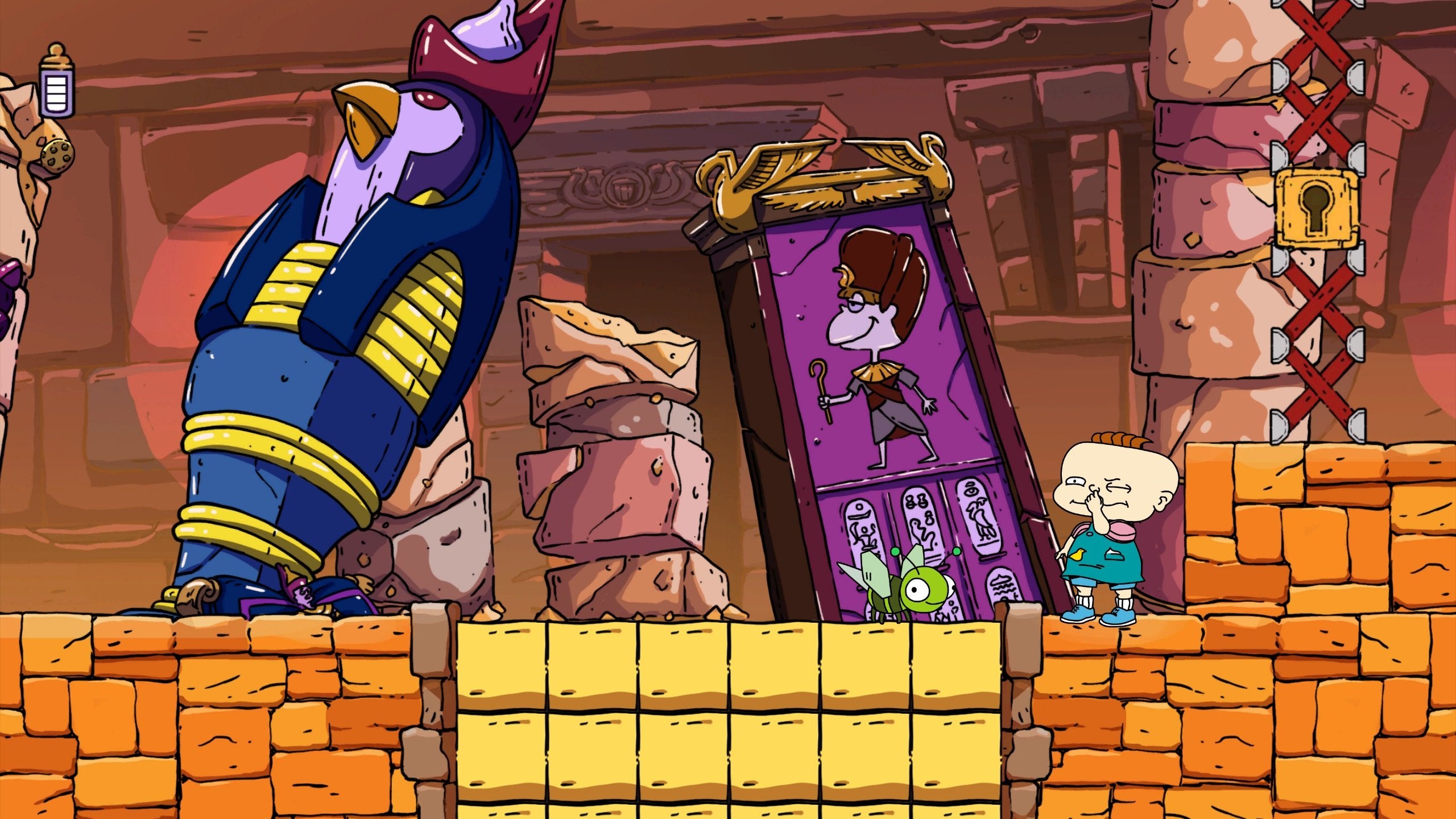 Rugrats: Adventures in Gameland - flash vidéo