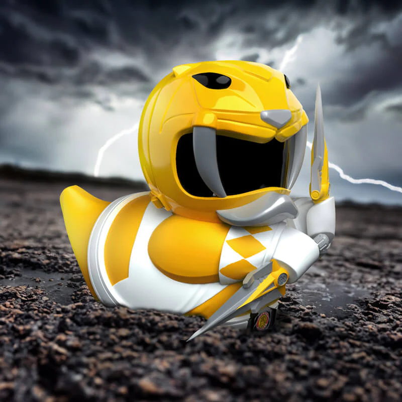TUBBZ Canard de bain - Mighty Morphin Power Rangers - Ranger Jaune (Première Édition)