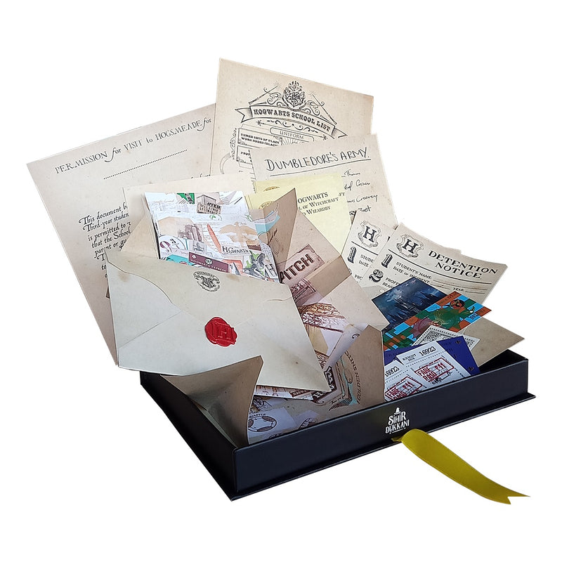 Wizarding World - Harry Potter - Set de lettres d'invitation pour Poudlard