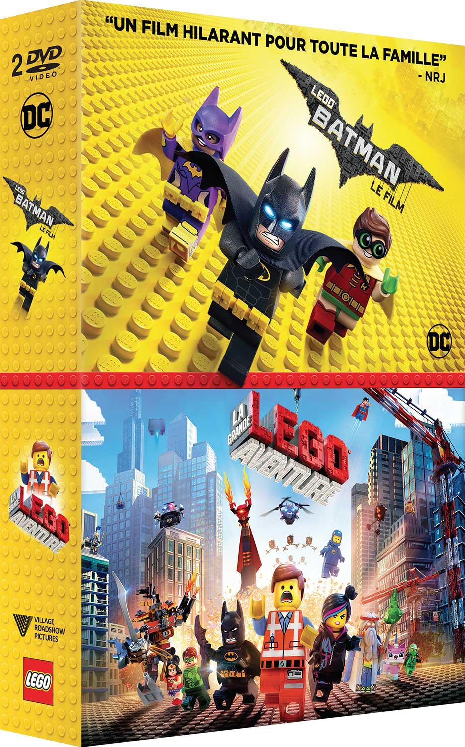Lego Batman, le film + La Grande Aventure Lego [DVD]
