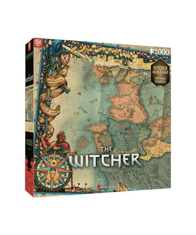 Good Loot Puzzle - The Witcher 3 - Puzzle "The Northern Kingdoms" 1000pcs