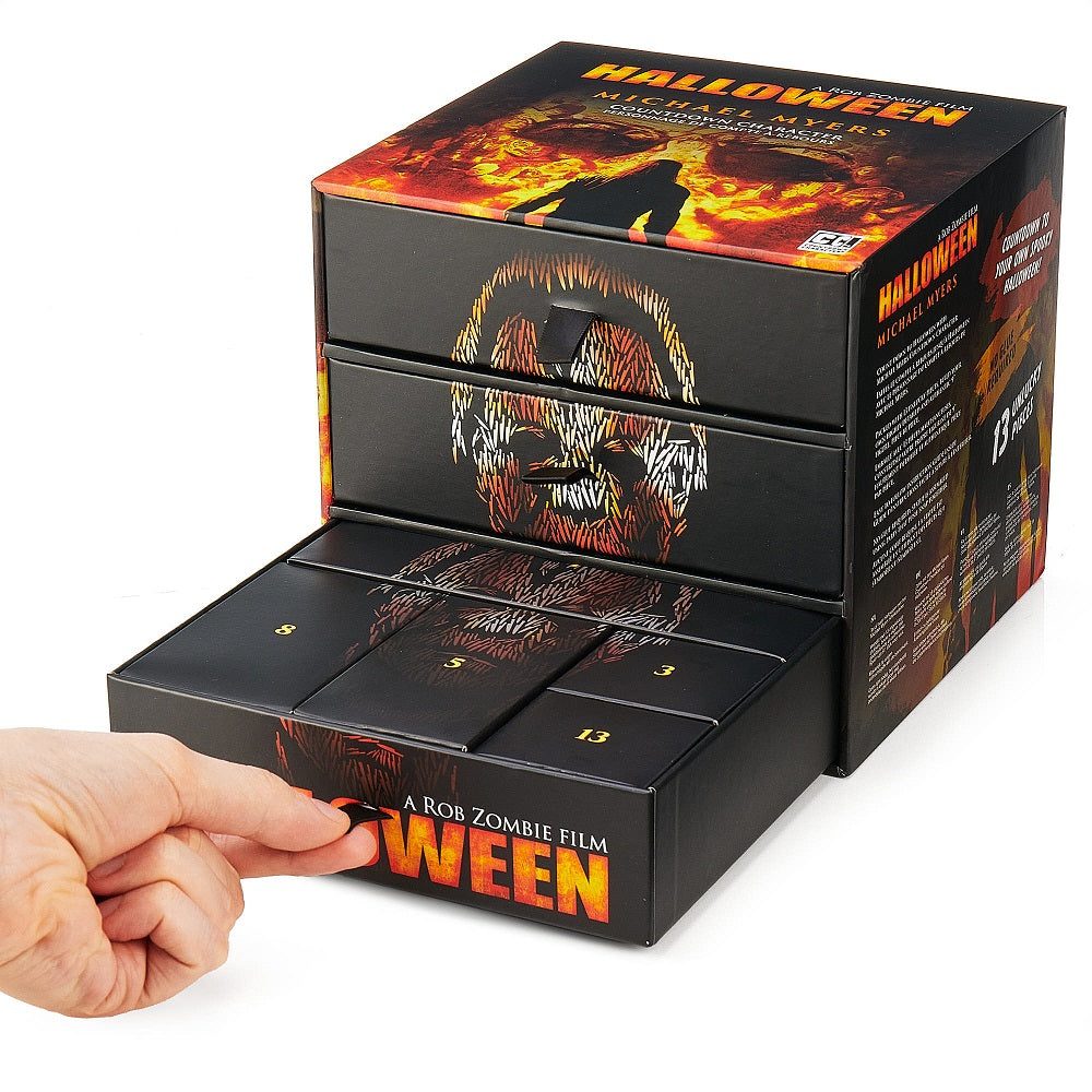 Numskull - Halloween - Calendrier de l'Avent de 24 jours (figurine Michael Myers à construire) - flash vidéo
