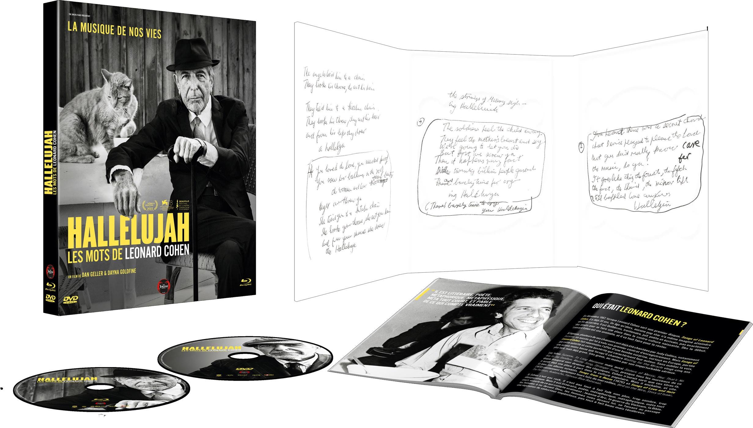 Hallelujah, les mots de Leonard Cohen [Blu-ray]