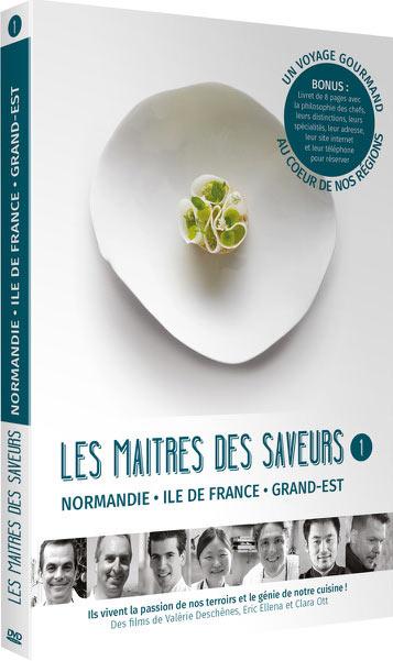 Les Maîtres des saveurs - Vol. 1 : Normandie, Ile de France, Grand Est [DVD]