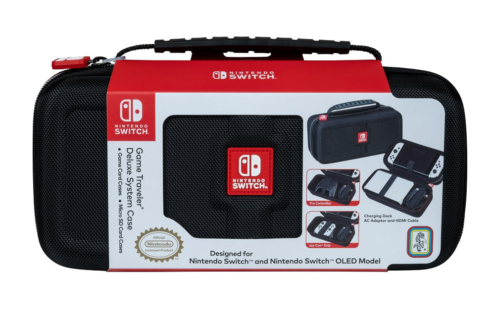 Big Ben - Pochette de transport deluxe officielle "Super Sized" pour Nintendo Switch, Switch Lite et Switch OLED