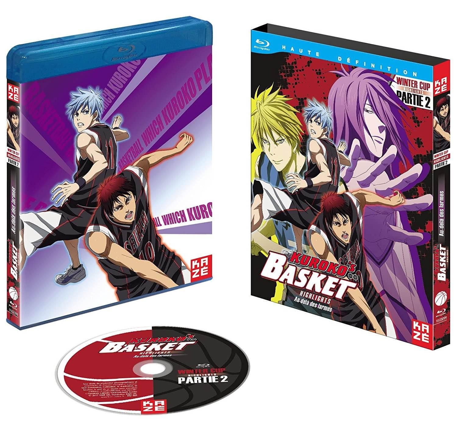 Kuroko's Basket - Winter Cup Highlights Partie 2 : Au-delà des larmes [Blu-ray]