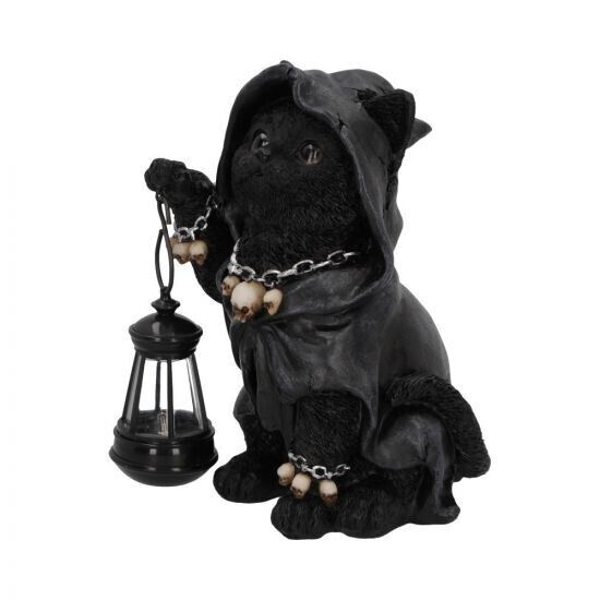 Nemesis Now - Figurine de collection Féline faucheuse avec lanterne 18.5cm - flash vidéo
