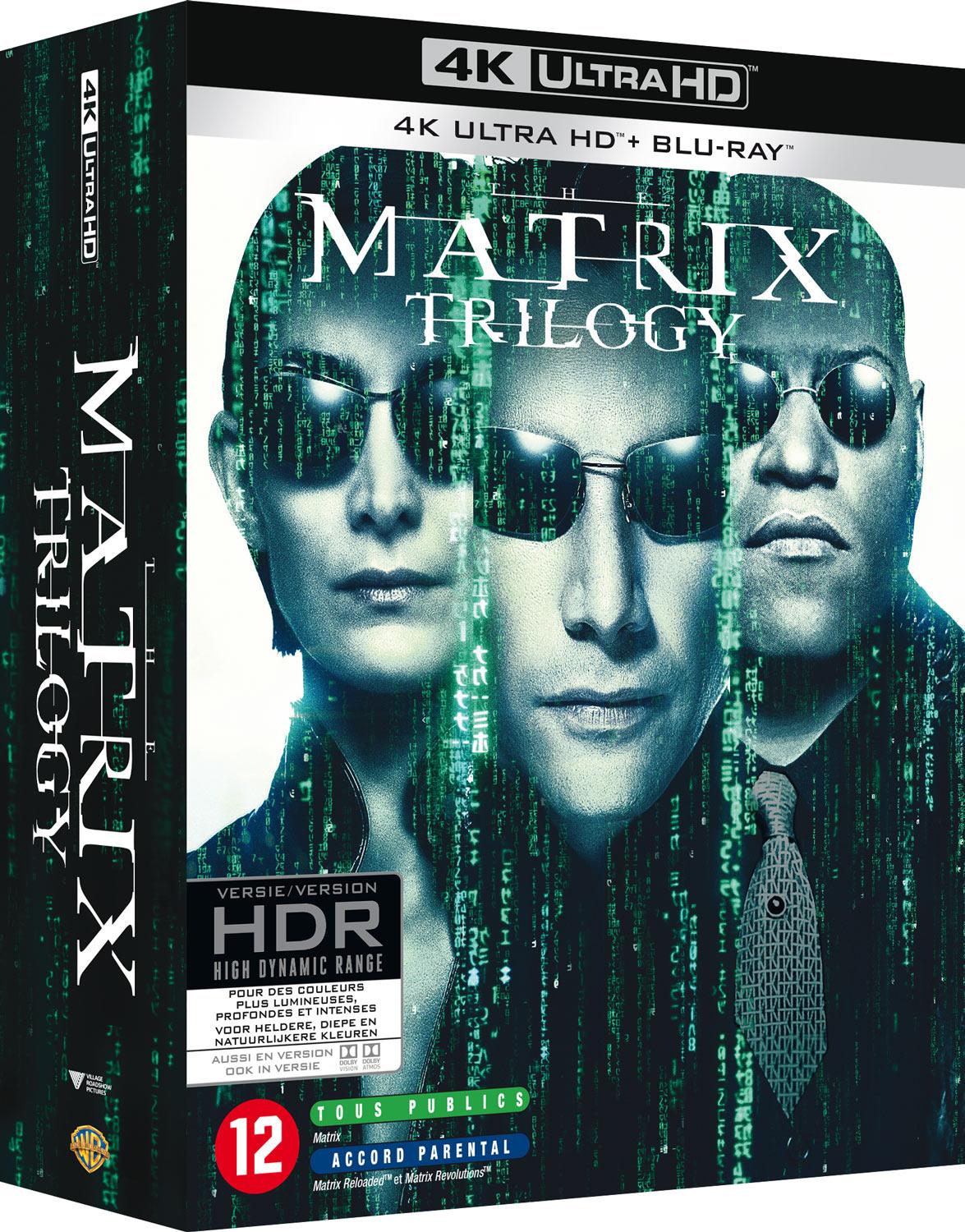 Matrix - La trilogie [4K Ultra HD]
