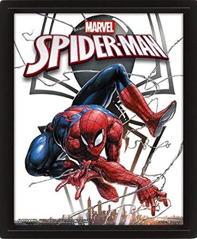 Marvel - Spider-Man Venom Affiche Lenticulaire 3D 28,7 x 23,5cm