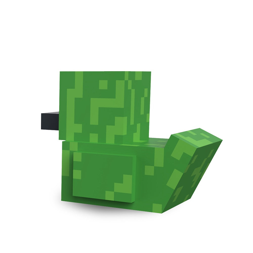 Numskull - Mini TUBBZ Canard de bain - Minecraft - Creeper (Édition baignoire) - 8cm - flash vidéo