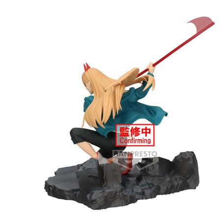 Chainsaw Man - Vibration Stars - Power Special Statue 12cm - flash vidéo