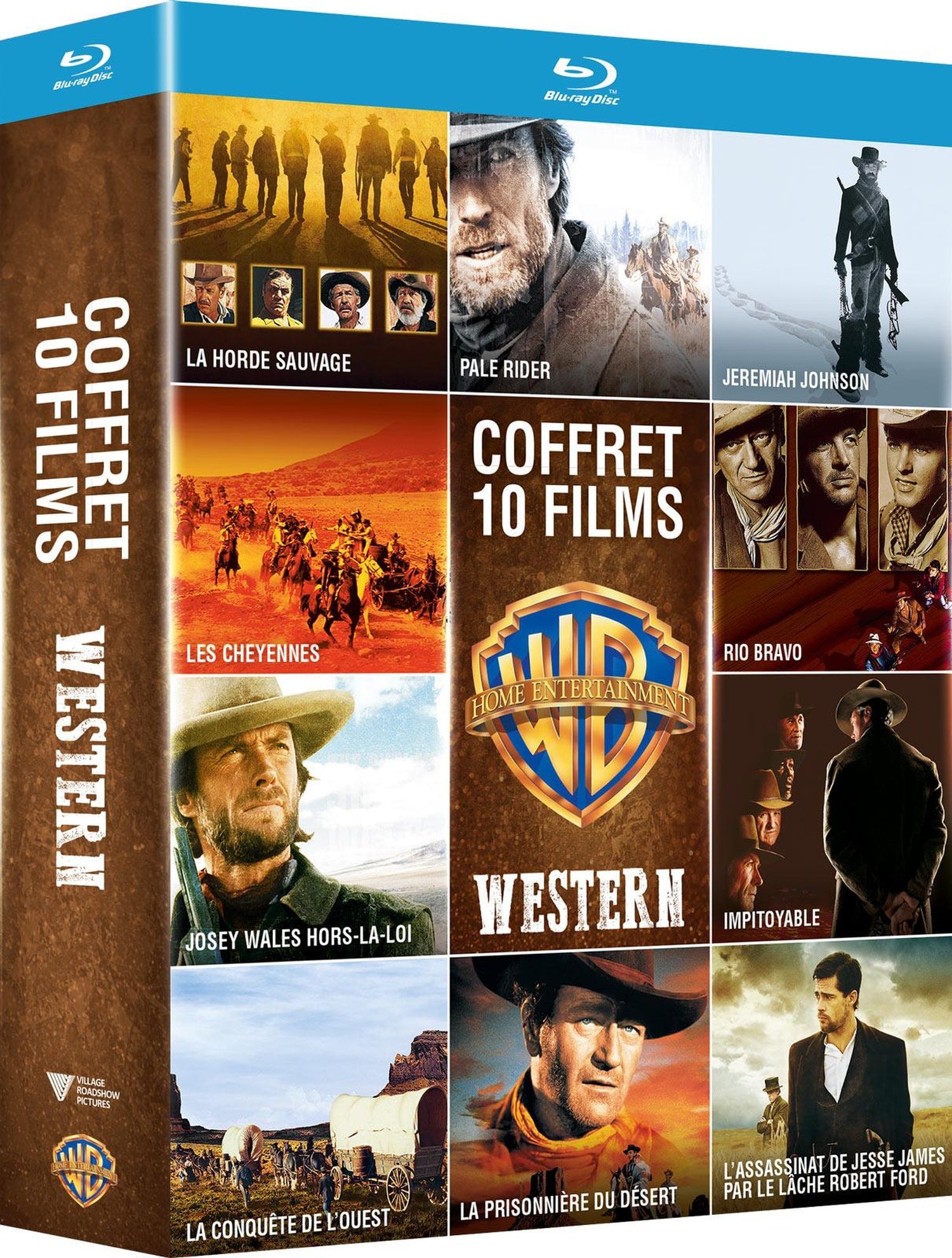 Collection de 10 films de Western Warner [Blu-ray]