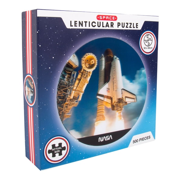 NASA - Puzzle lenticulaire 500pcs - flash vidéo