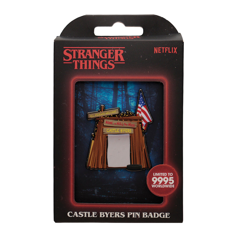 Stranger Things - Pin's de collection en édition limitée Castle Byers