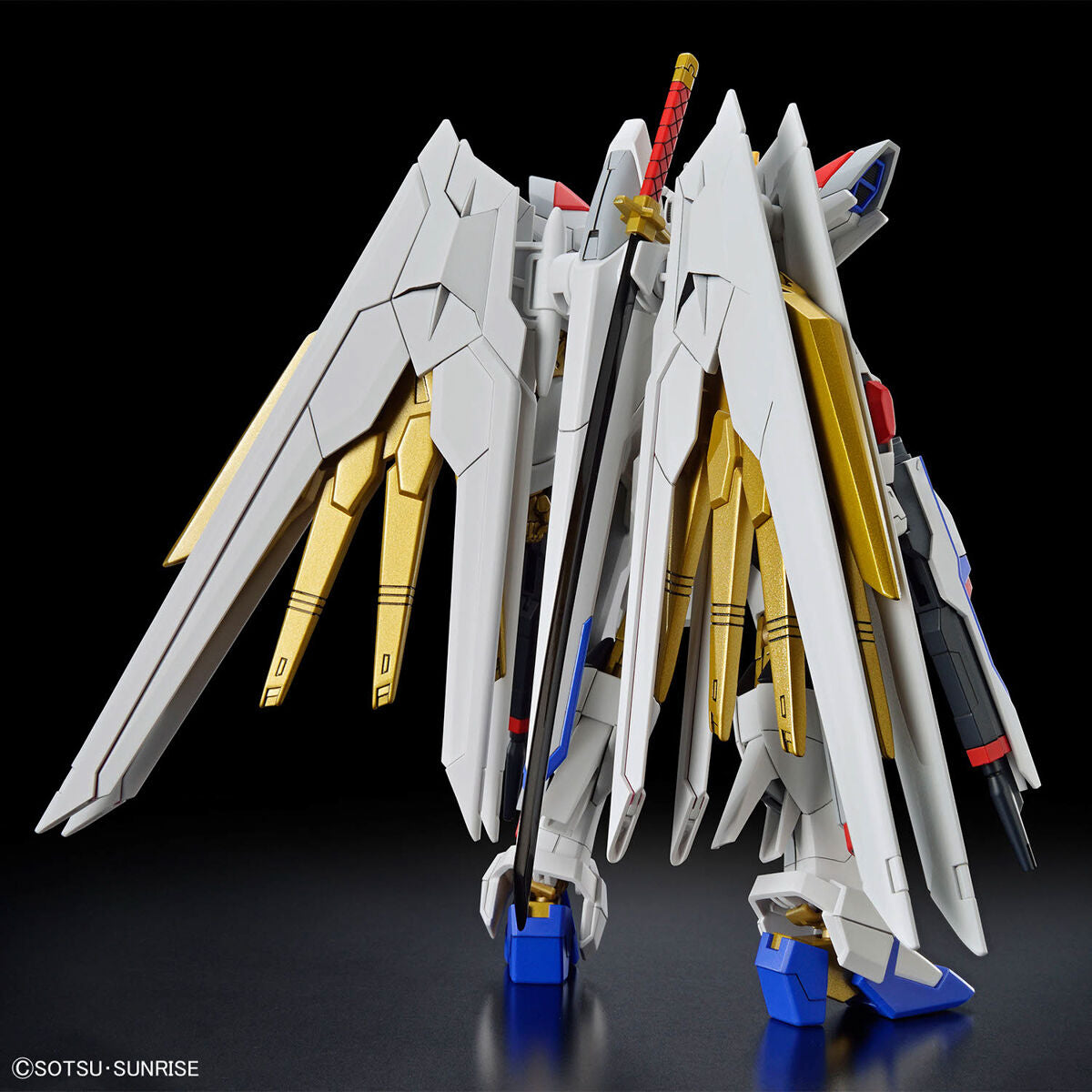 Gunpla - Mobile Suit Gundam Seed Freedom - HG 1/144 - Mighty Strike Freedom Gundam Model Kit - flash vidéo