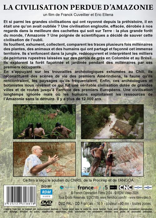 La Civilisation perdue d'Amazonie [DVD]
