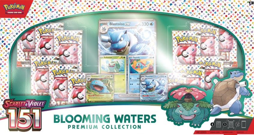 Pokémon TCG: Scarlet & Violet-151 - SV3.5 Blooming Waters Premium Collection