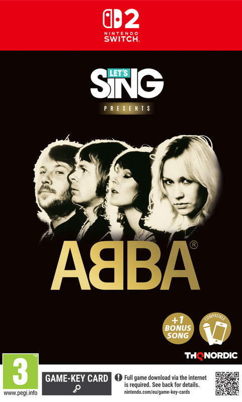Let's Sing ABBA - Game-key Card