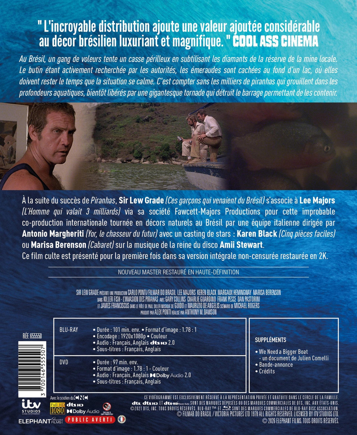 Killer Fish - L'Invasion des piranhas [Blu-ray]