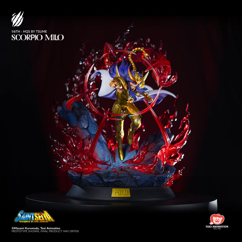Tsume Art - HQS 1/6 - Saint Seiya - Milo du Scorpion Statue 62cm
