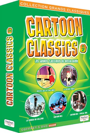 Cartoon Classics Box 2 - Coffret 5 DVD [DVD]