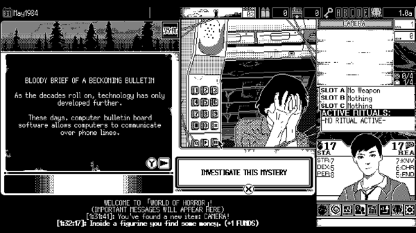 World of Horror - flash vidéo