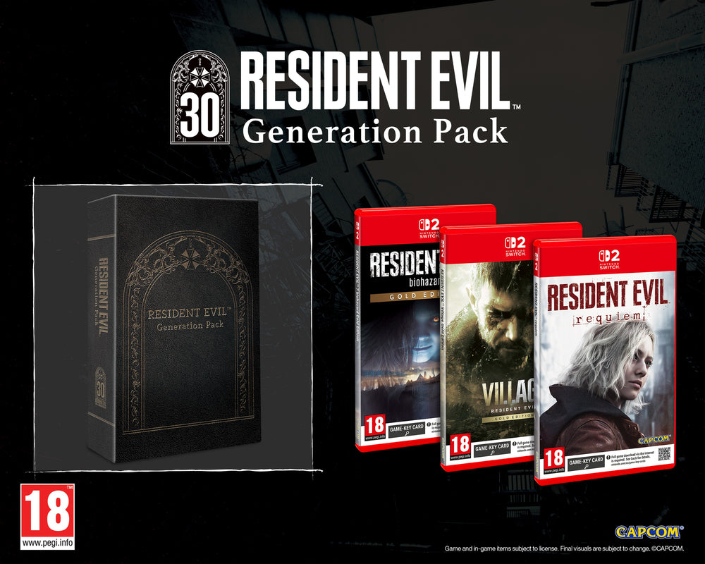 Resident Evil Generation Pack - Game-key Card
