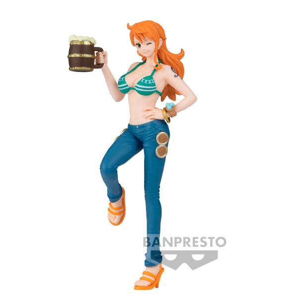 One Piece - It's a Banquet!! - Nami Statue 16cm - flash vidéo