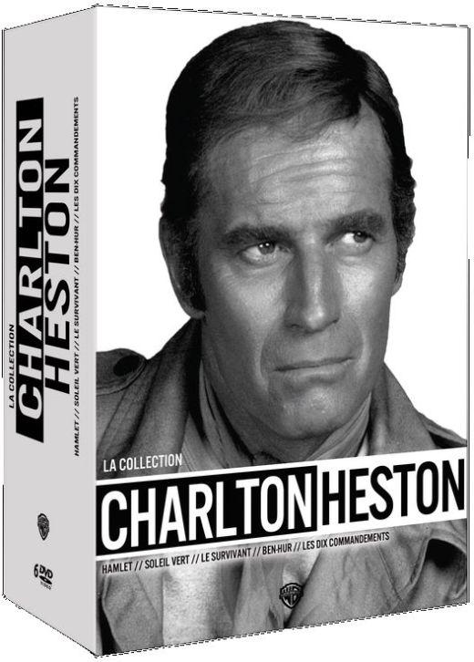 La Collection Charlton Heston : Soleil vert + Le survivant + Ben-Hur + Les dix commandements + Hamlet [DVD]