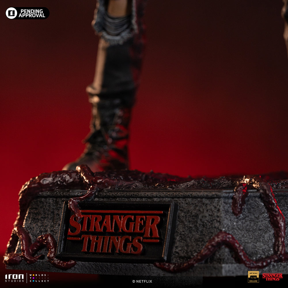 Iron Studios - Deluxe Art Scale 1/10 - Stranger Things - Eddie Munson Statue 20cm - flash vidéo