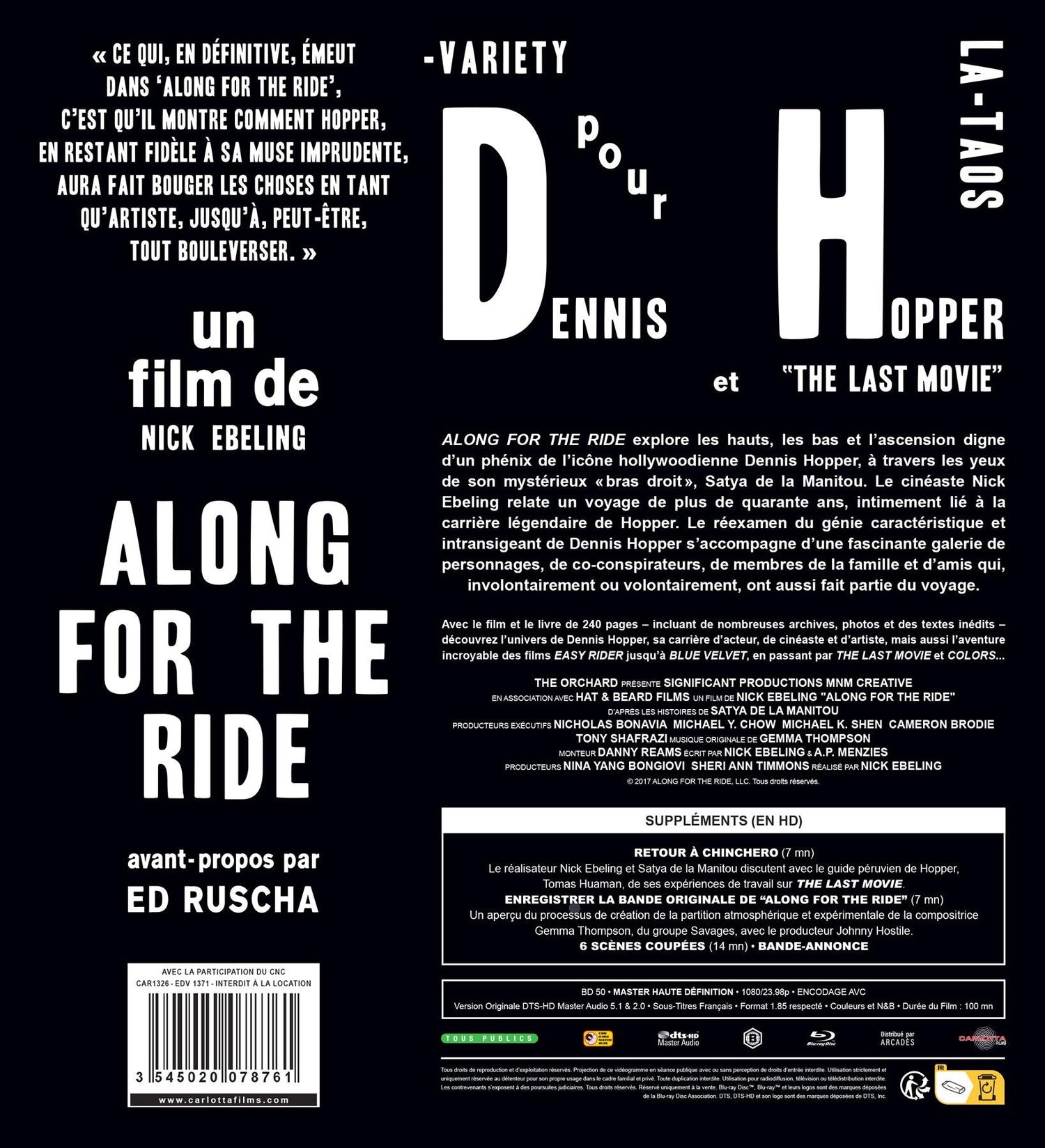 Along for the Ride [Blu-ray]
