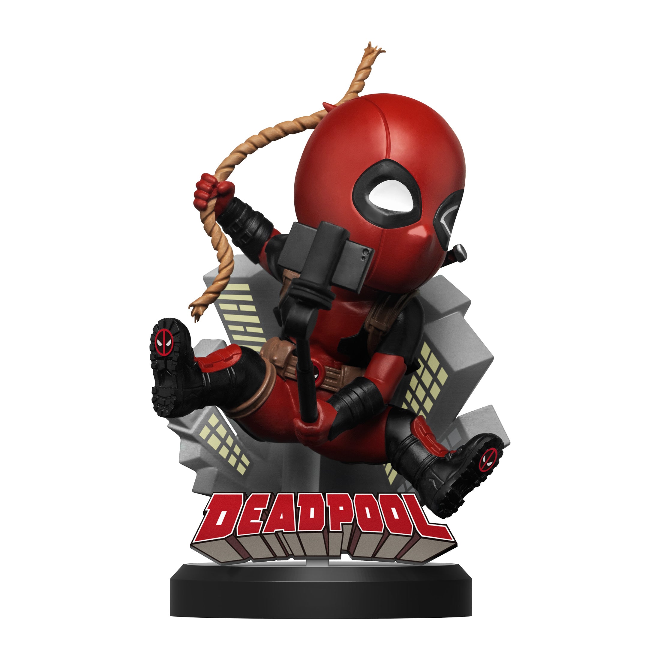 YuMe Hero Box Action Series - Display blind box de figurines Deadpool 8cm (12 unités)