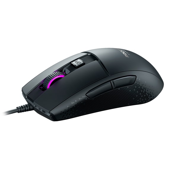 Roccat - Souris de jeu filaire Burst Core optique ultralégère Noire - flash vidéo