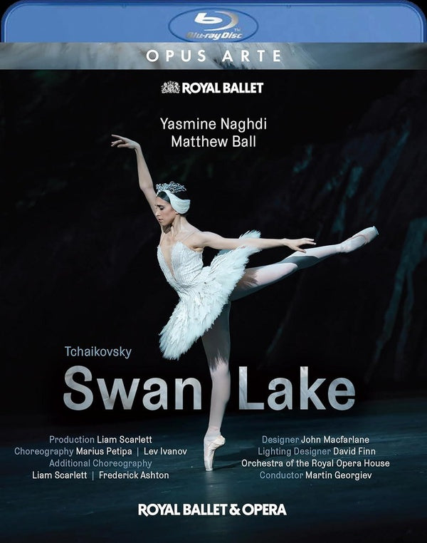 Tchaikovski : Le Lac des cygnes. Royal Ballet, Georgiev, Petitpa, Ivanov, Scarlett, Ashton. [Blu-ray]