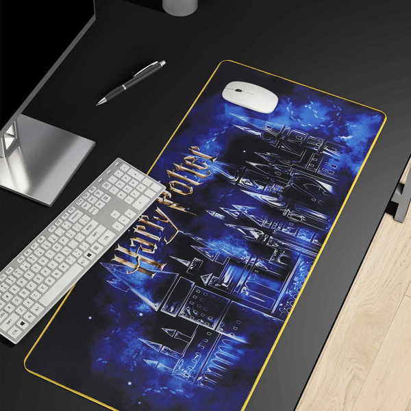 Subsonic - Harry Potter - Tapis de souris de jeu XXL - Poudlard 90x40cm - flash vidéo