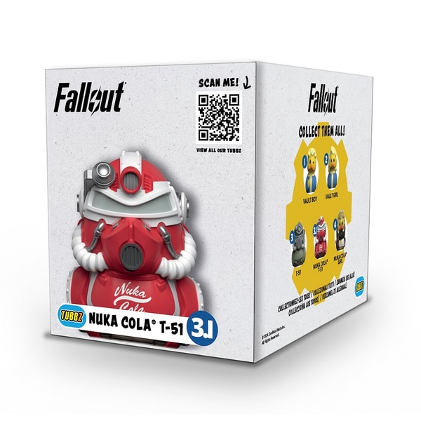 Best of TUBBZ Boîte Canard de bain - Fallout - Nuka Cola T-51 - flash vidéo