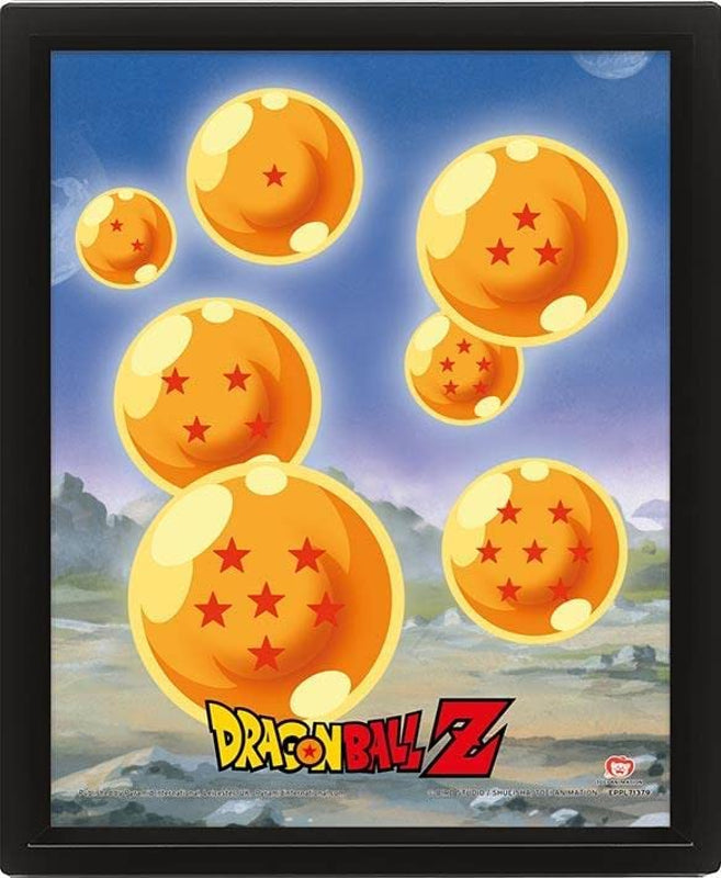 Dragon Ball Z -  Affiche lenticulaire 3D Shenron déchaîné