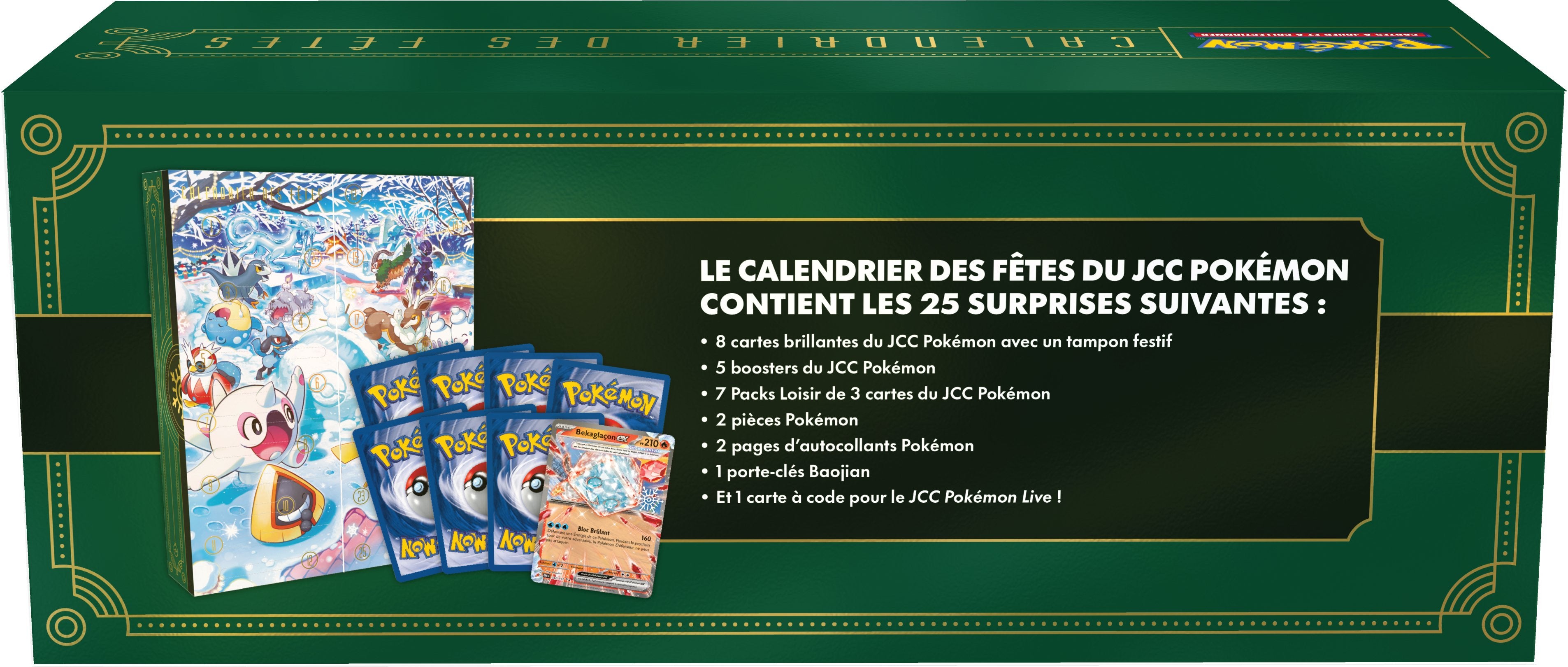 Pokémon JCC - Calendrier des Fêtes 2024 - flash vidéo