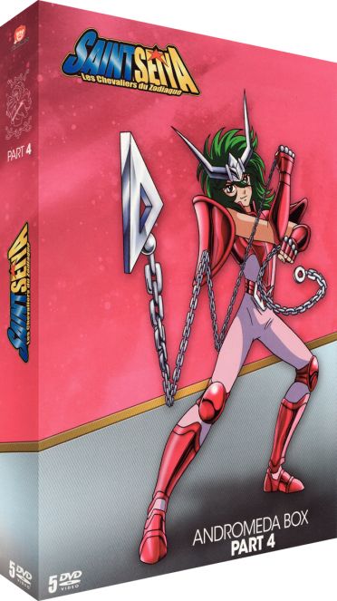 Saint Seiya - Les chevaliers du Zodiaque - Intégrale Collector (Version non censurée) - Andromeda Box Part. 4 [DVD] - flash vidéo