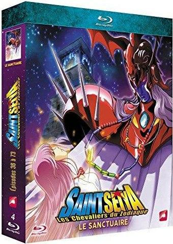 Saint Seiya - Les chevaliers du Zodiaque : Le Sanctuaire - Épisodes 36 à 73 [Blu-ray]