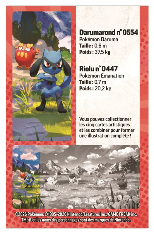 Pokémon JCC : Mini-boîtes Méga-Évolution - ME2.5 Héros Transcendants (1x mini-boîte aléatoire)