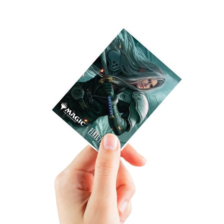 Ultra Pro - Magic: The Gathering - Universes Beyond: Final Fantasy - Sachet de 105 protèges cartes illustrés Apex Sephiroth