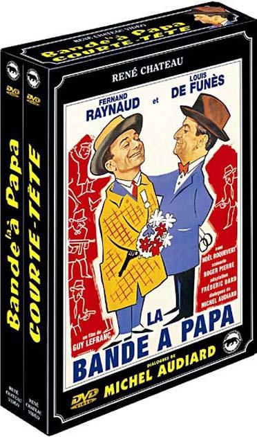 Louis De Funès - Coffret 2 films : Courte-tête + La Bande à papa [DVD]