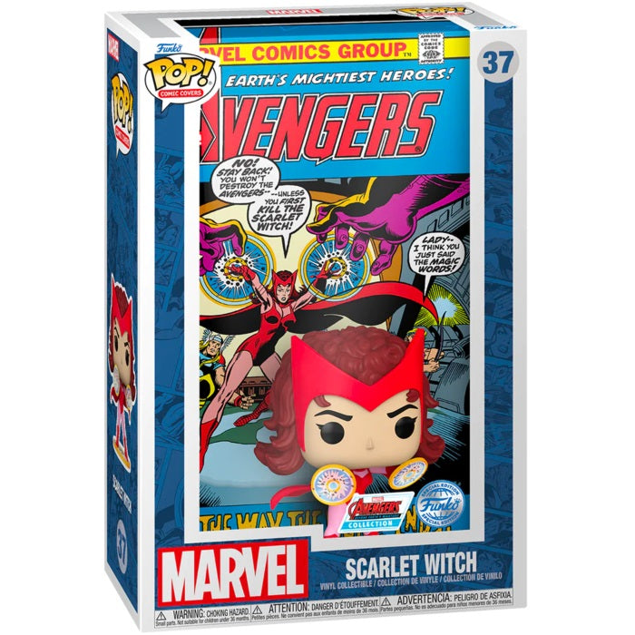 Funko NEWPop! Comic Cover: Marvel - Avengers #104 - Scarlet Witch